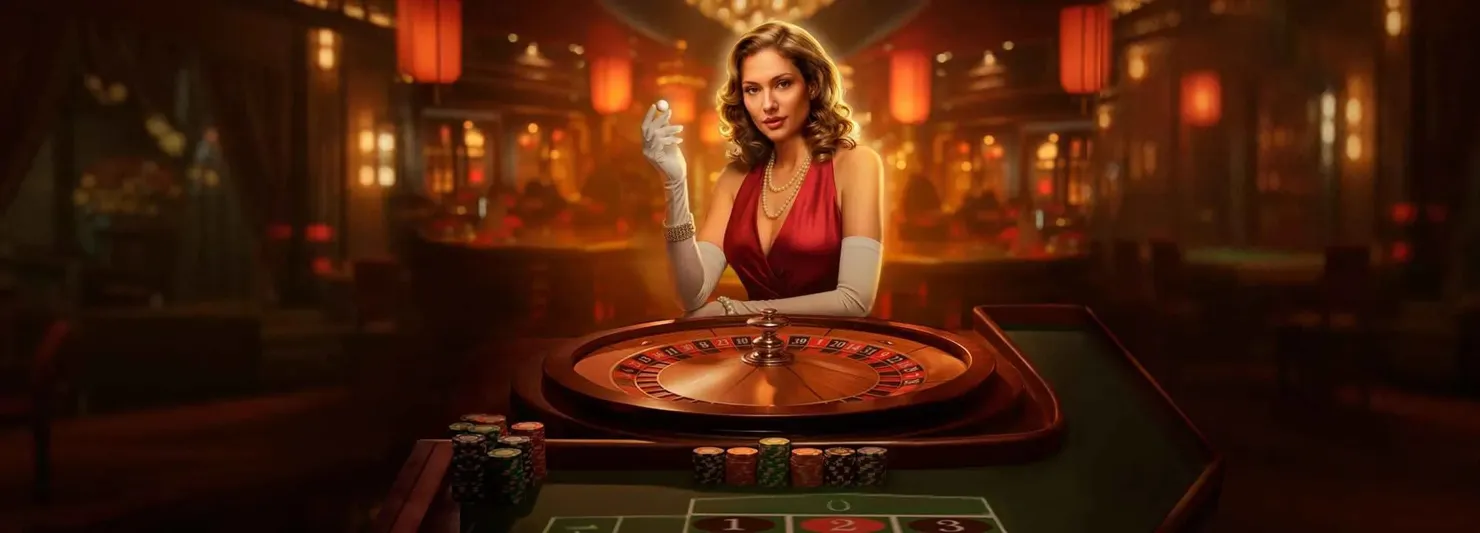 Masă de ruletă live la Donro Casino